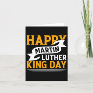 Tarjeta Feliz Día de Martin Luther King Pegatina
