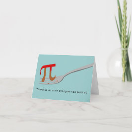 Tarjeta Feliz Día De Pi