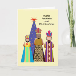Tarjeta Feliz Dia de Reyes Niño