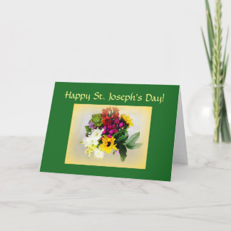 Tarjeta Feliz Día de San José