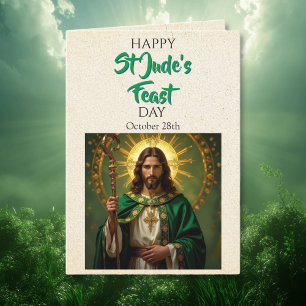 Tarjeta Feliz día de San Judas 28 de octubre