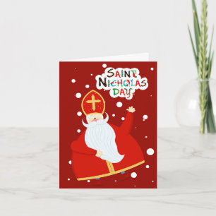 Tarjeta Feliz Día de San Nicolás