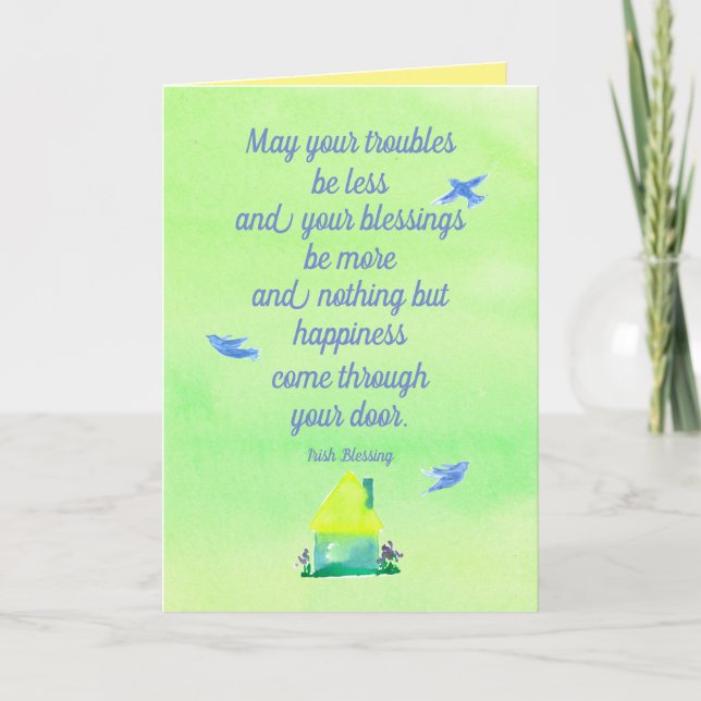 Tarjeta Feliz Día de San Patricio (Anverso)
