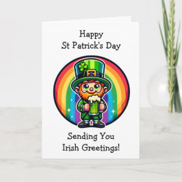 Tarjeta Feliz Día de San Patricio
