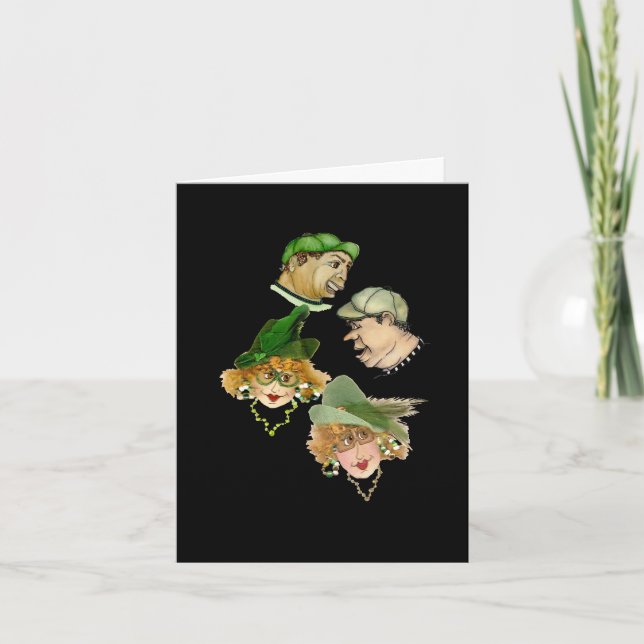 Tarjeta Feliz Día de San Patricio (Anverso)