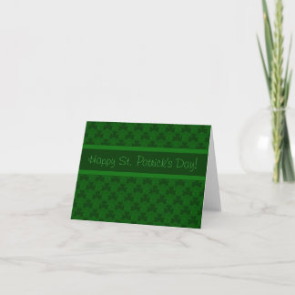 Tarjeta Feliz Día de San Patricio