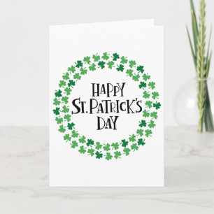 Tarjeta Feliz día de San Patricio 1 