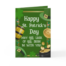 Feliz día de San Patricio - Bendición irlandesa y 