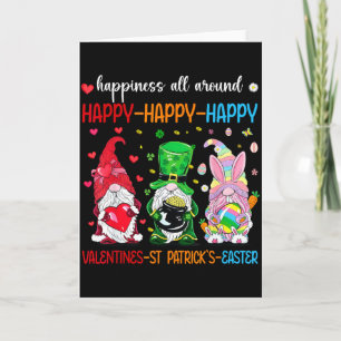 Tarjeta Feliz día de San Patricio de Pascua de San Valentí