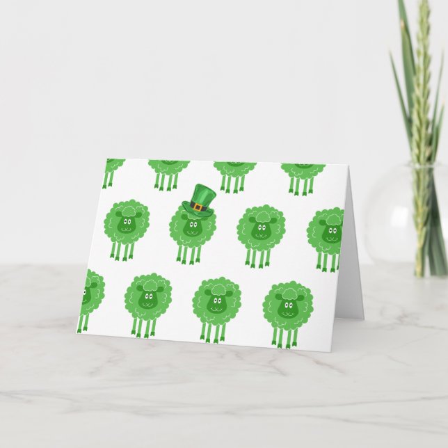 Tarjeta Feliz día de San Patricio para ti (Anverso)
