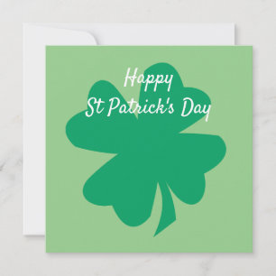 Tarjeta Feliz Día de San Patricio, Personalizado irlandés 