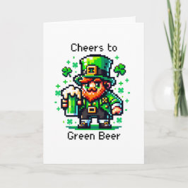 Tarjeta Feliz Día de San Patricio | Saludos a la cerveza v