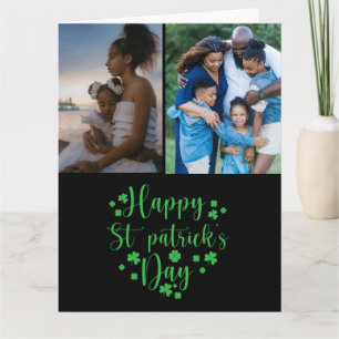 Tarjeta Feliz día de San Patricio Trébol 2 Foto