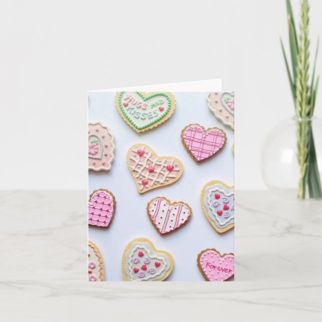 Tarjeta Feliz Día de San Valentín (Anverso)