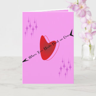 Tarjeta Feliz día de San Valentín