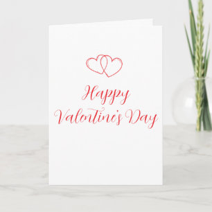 Tarjeta Feliz día de San Valentín
