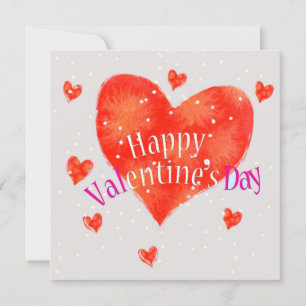 Tarjeta Feliz día de San Valentín