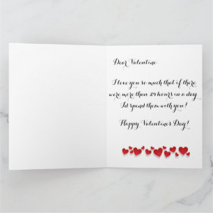 Tarjeta Feliz día de San Valentín