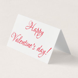 Tarjeta ¡Feliz día de San Valentín!