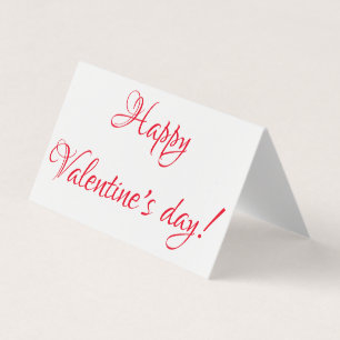 Tarjeta ¡Feliz día de San Valentín!