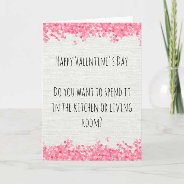 Tarjeta Feliz día de San Valentín 2021  Cuarentena (Anverso)