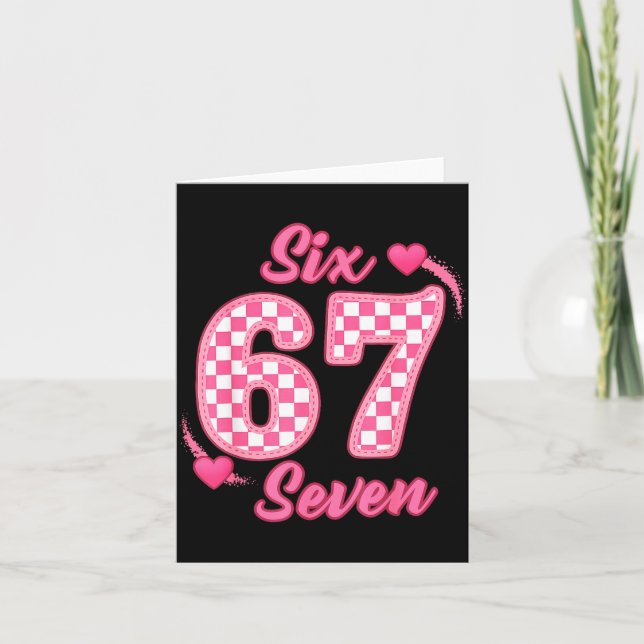 Tarjeta Feliz día de San Valentín 67 Meme Corazones Lazo C (Anverso)