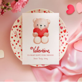 Tarjeta Feliz día de San Valentín a los curadores
