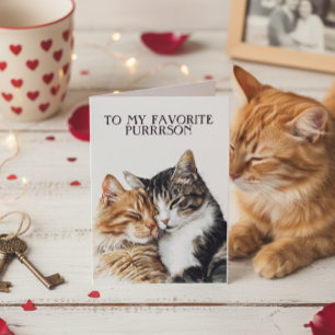 Tarjeta Feliz Día de San Valentín a Mi Persona Favorita Pu