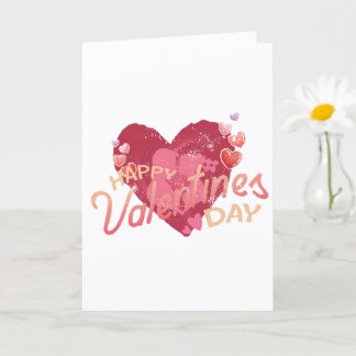Tarjeta Feliz día de San Valentín - amor y abrazos