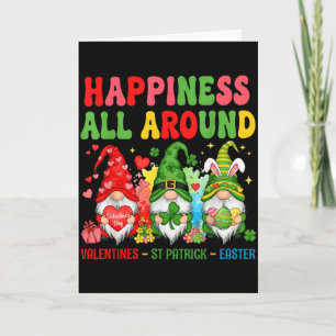 Tarjeta Feliz día de San Valentín de San Patricio de Pascu
