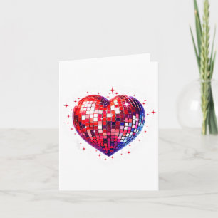 Tarjeta Feliz día de San Valentín divertido Coquette bola 