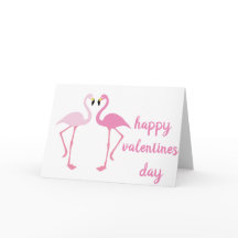 Feliz día de San Valentín Flamencos