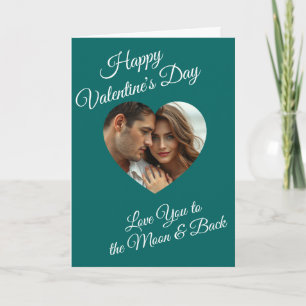 Tarjeta Feliz día de San Valentín Foto personalizada