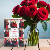 Feliz Día de San Valentín Romántico Collage de fot