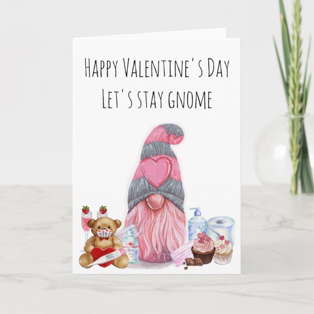 Tarjeta Feliz Día de San Valentín, sigamos adelante con Gn (Anverso)