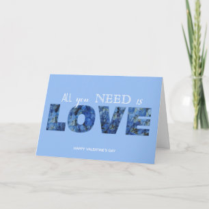 Tarjeta Feliz día de San Valentín- Todo lo que necesitas e