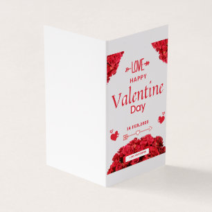 TARJETA FELIZ DÍA DE VALENTINA