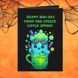 Tarjeta Feliz Día del Boo Cute Fotos Fantasma Halloween
