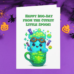 Tarjeta Feliz Día del Boo Cute Fotos Fantasma Halloween