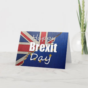 Tarjeta Feliz Día del Brexit