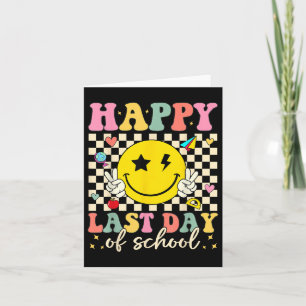 Tarjeta Feliz Día Del Colegio Groovy Sonríe A Profesora