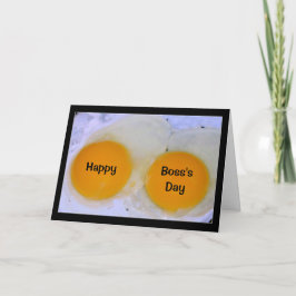 Tarjeta ¡Feliz Día del Jefe, Jefe Especial de Egg-stra!