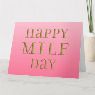 Tarjeta Feliz Día del MILF