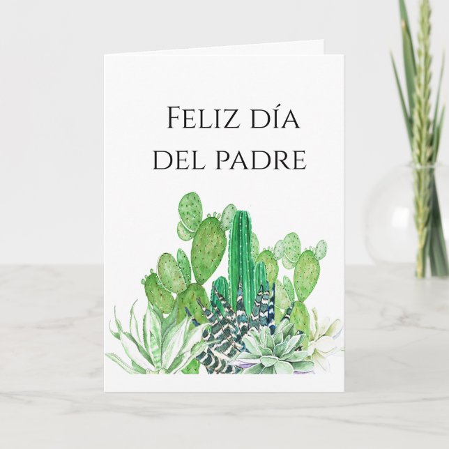 Tarjeta Feliz dia del padre (Anverso)