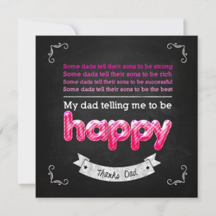 Tarjeta Feliz día del padre
