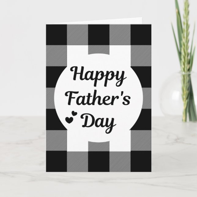 Tarjeta Feliz Día del Padre (Anverso)