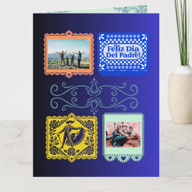 Tarjeta Felíz Día del Padre (Anverso)