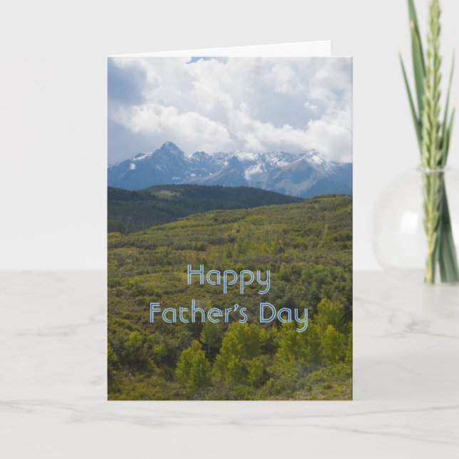 Tarjeta Feliz Día del Padre (Anverso)