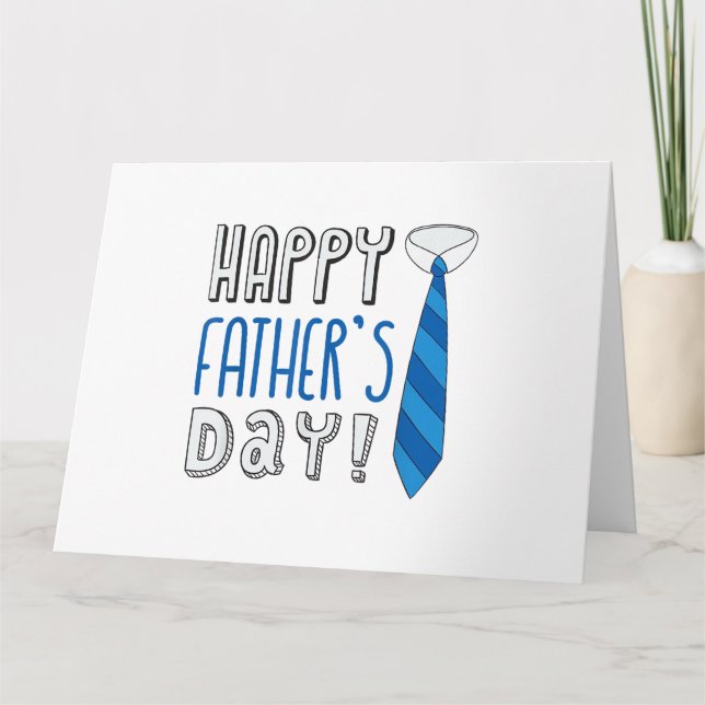 Tarjeta Feliz Día del Padre (Anverso)