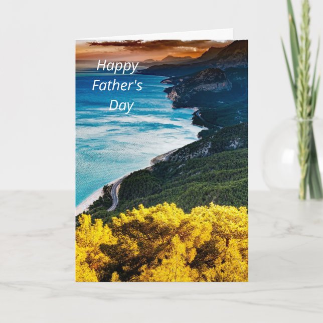 Tarjeta Feliz Día del Padre (Anverso)